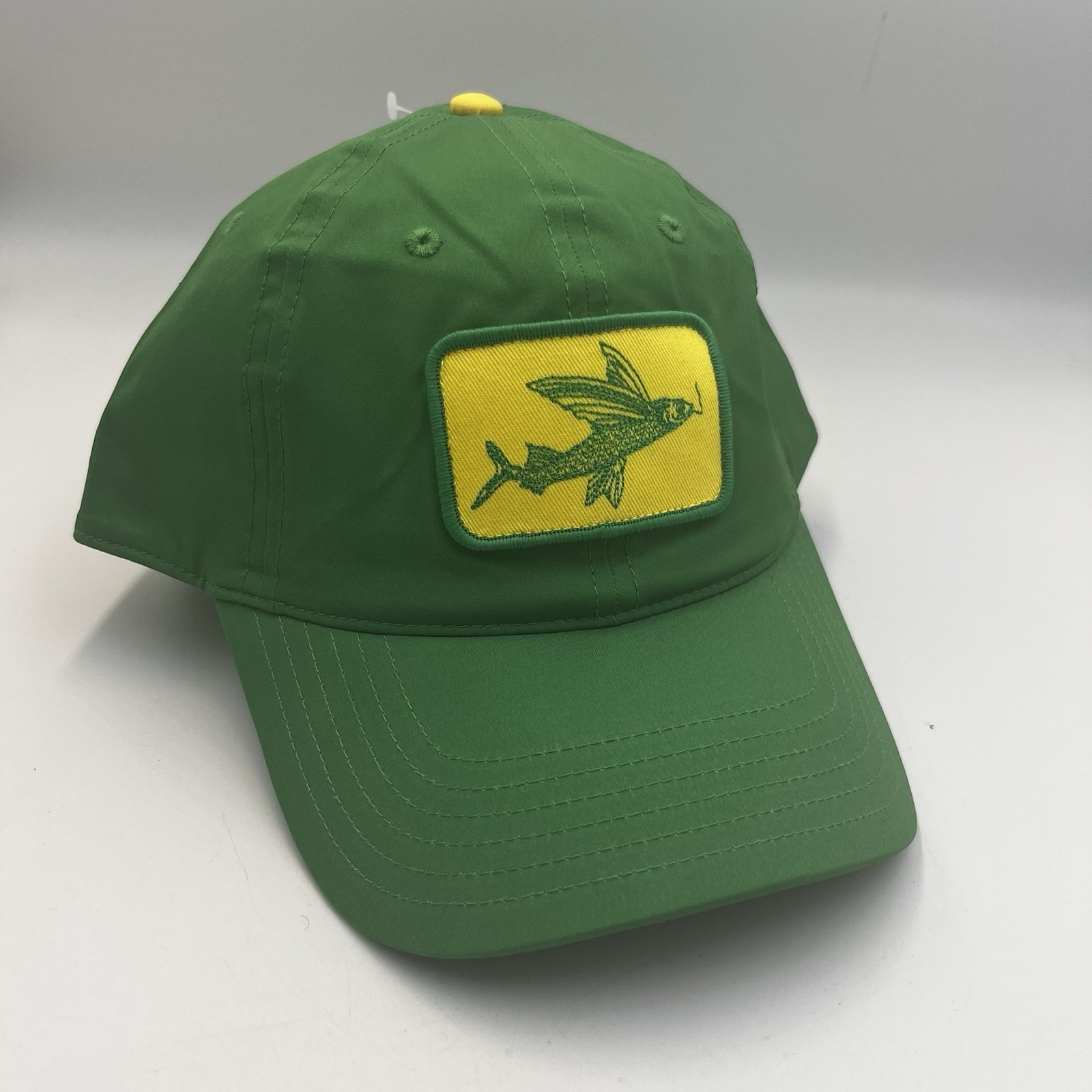 Coconut Club DragonflyFish Snapback Trucker Hat Cap GreenYellow New